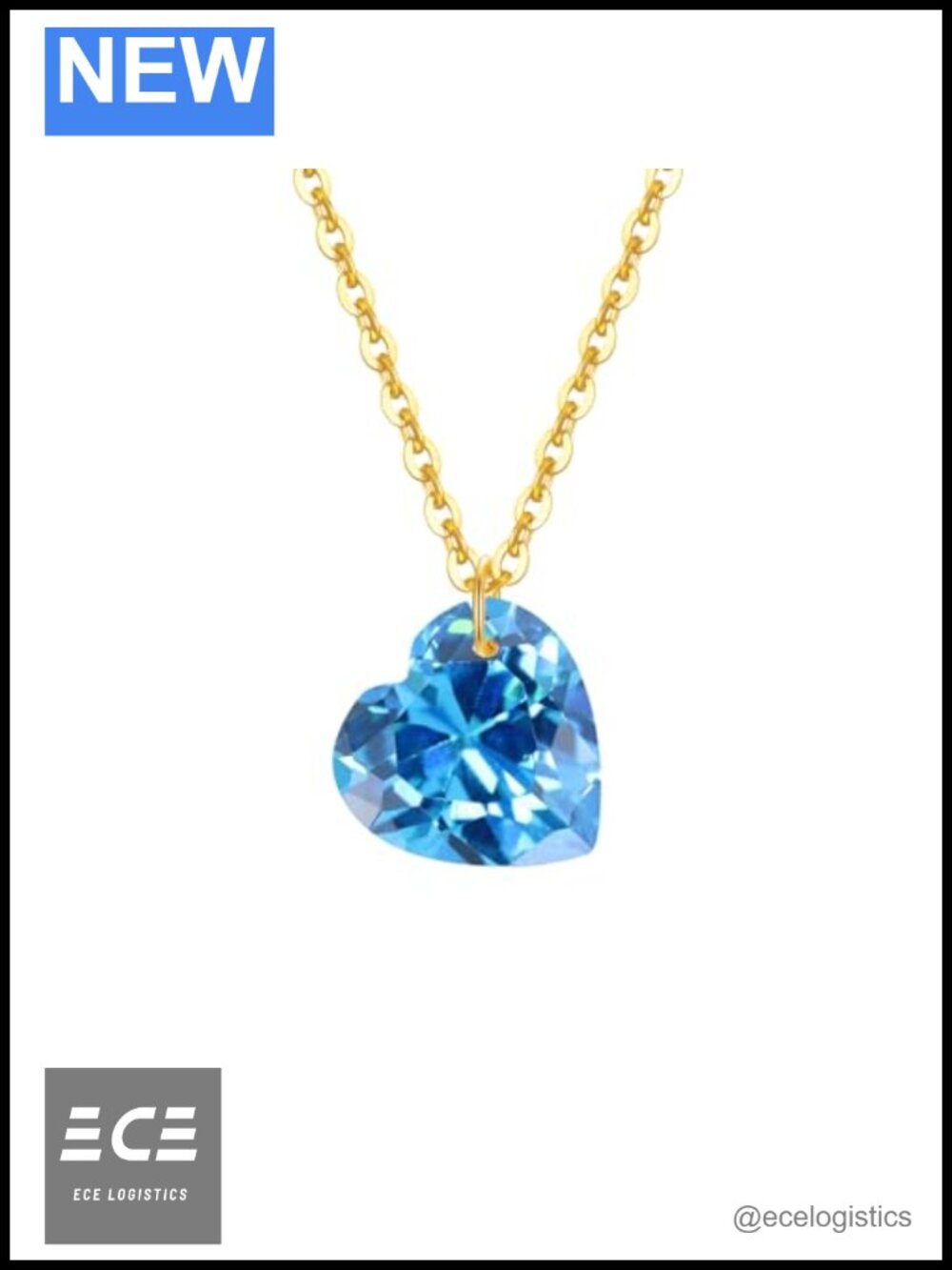14kt Yellow Gold Heart Garnet Pendant Necklace